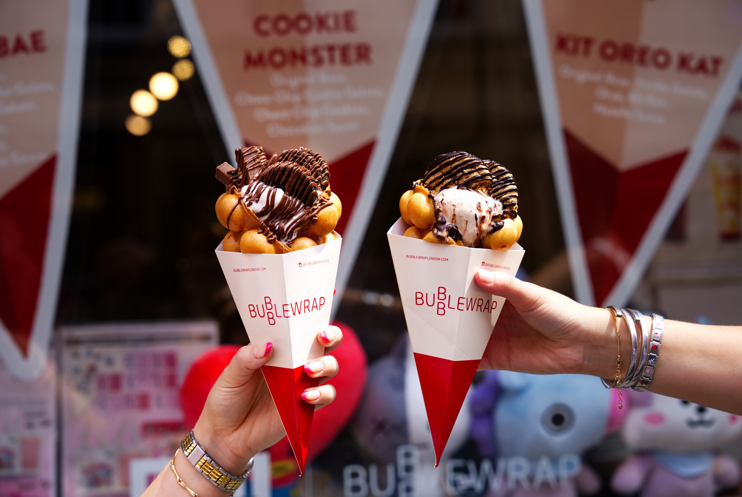 Bubblewrap chocolate combo