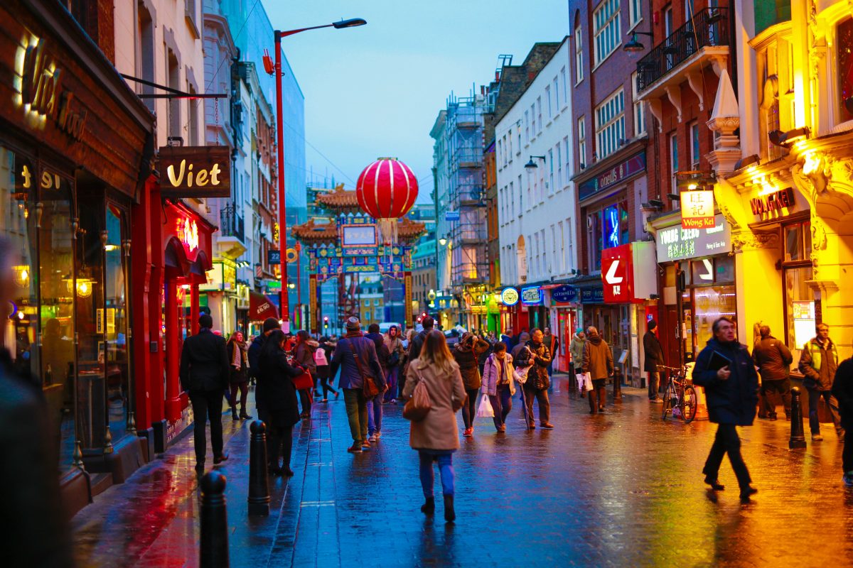 Christmas in Chinatown London